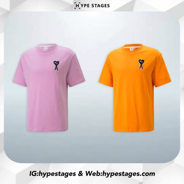 AMI X PUMA CLASSIC LOGO TEE