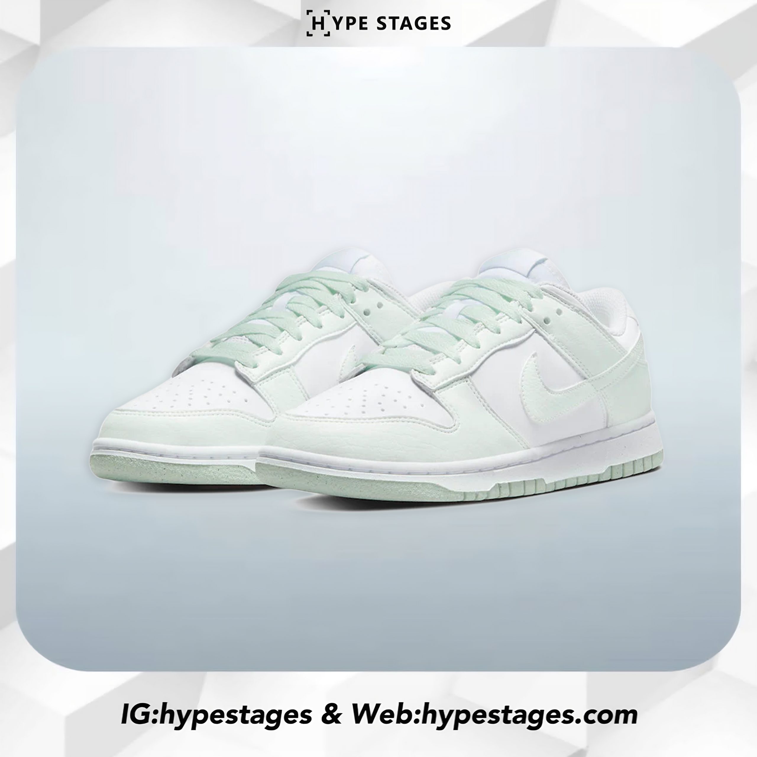 NIKE DUNK LOW NATURE WHITE MINT