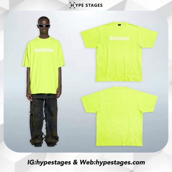 BALENCIAGA CAPS OVERSIZE TEE