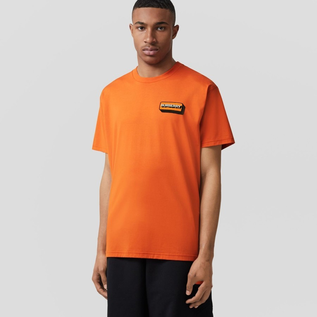 BURBERRY ORANGE PATCH TEE - Image 2