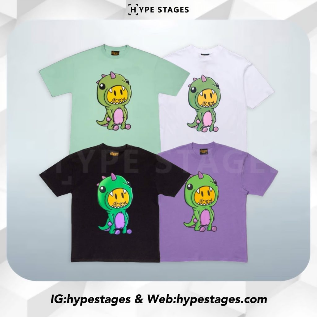 DREW HOUSE DINO DREW Tシャツ Lサイズ グリーン 【公式通販】