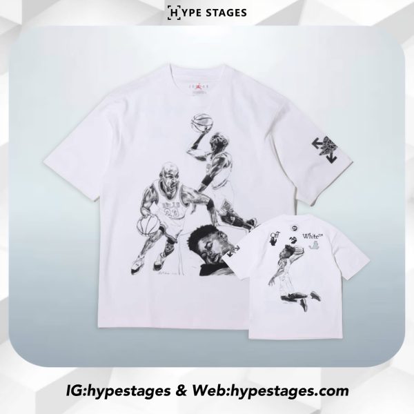 JORDAN X OFFWHITE TEE