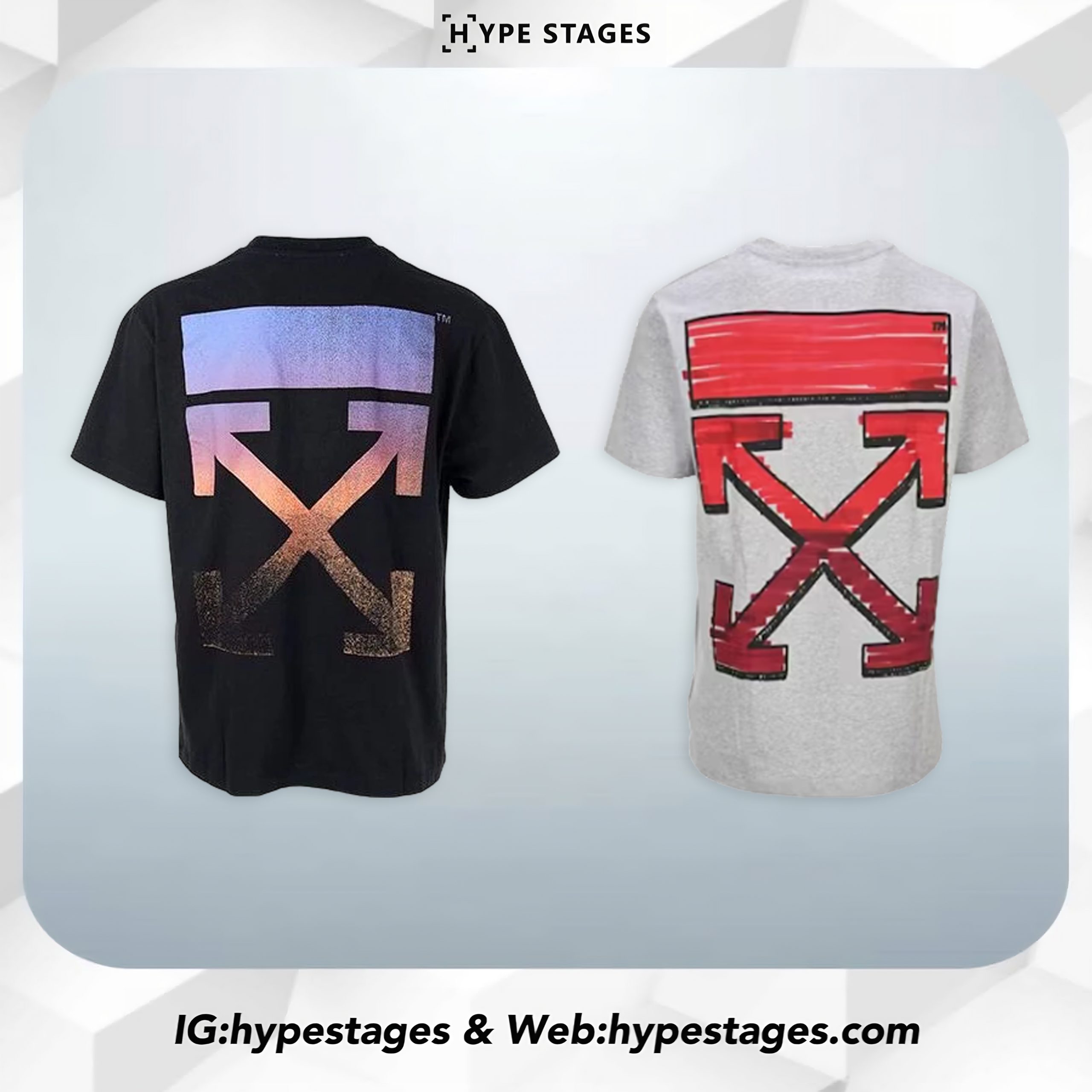 OFFWHITE MARKER ARROW TEE