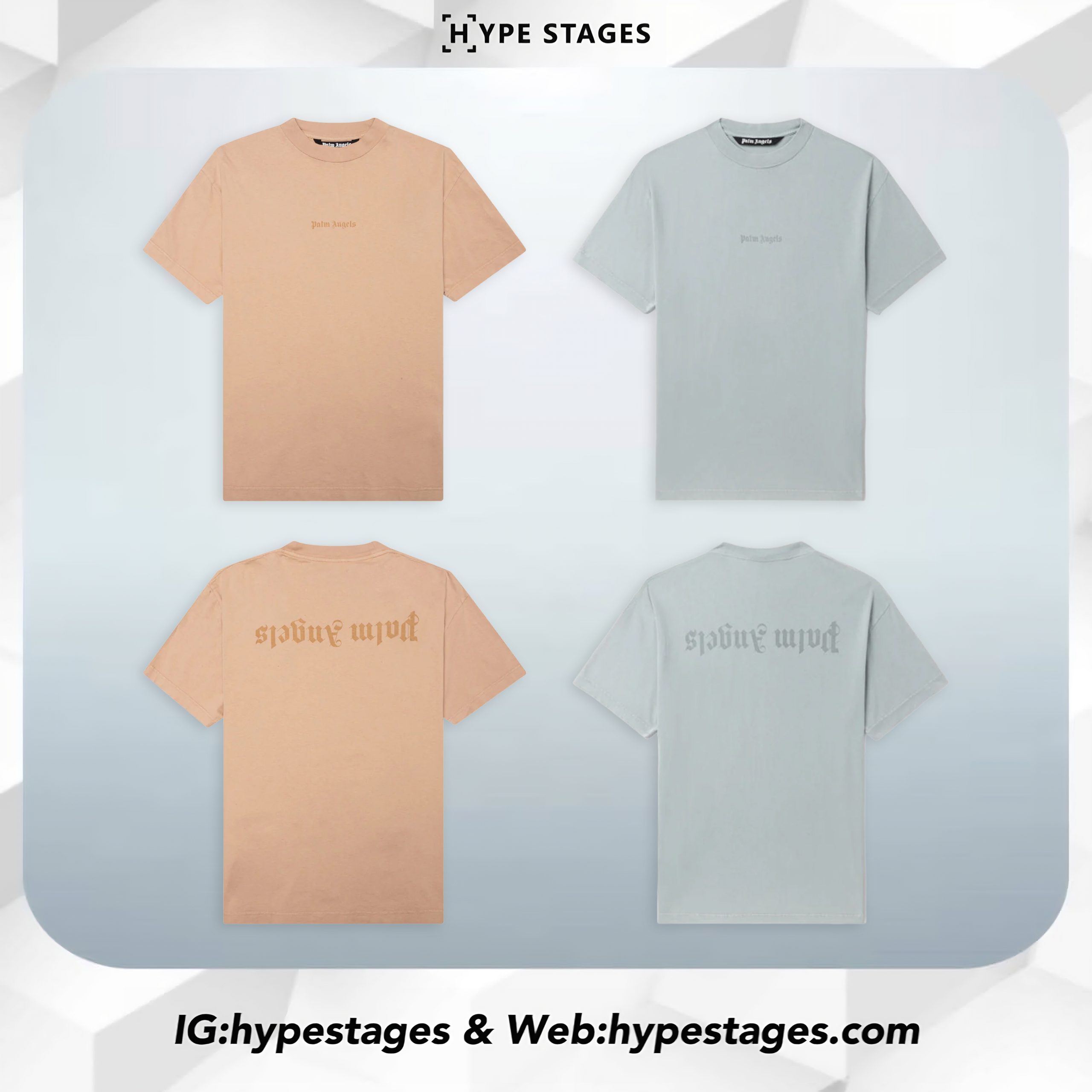 PALM ANGELS CLASSIC UPSIDE DOWN LOGO TEE