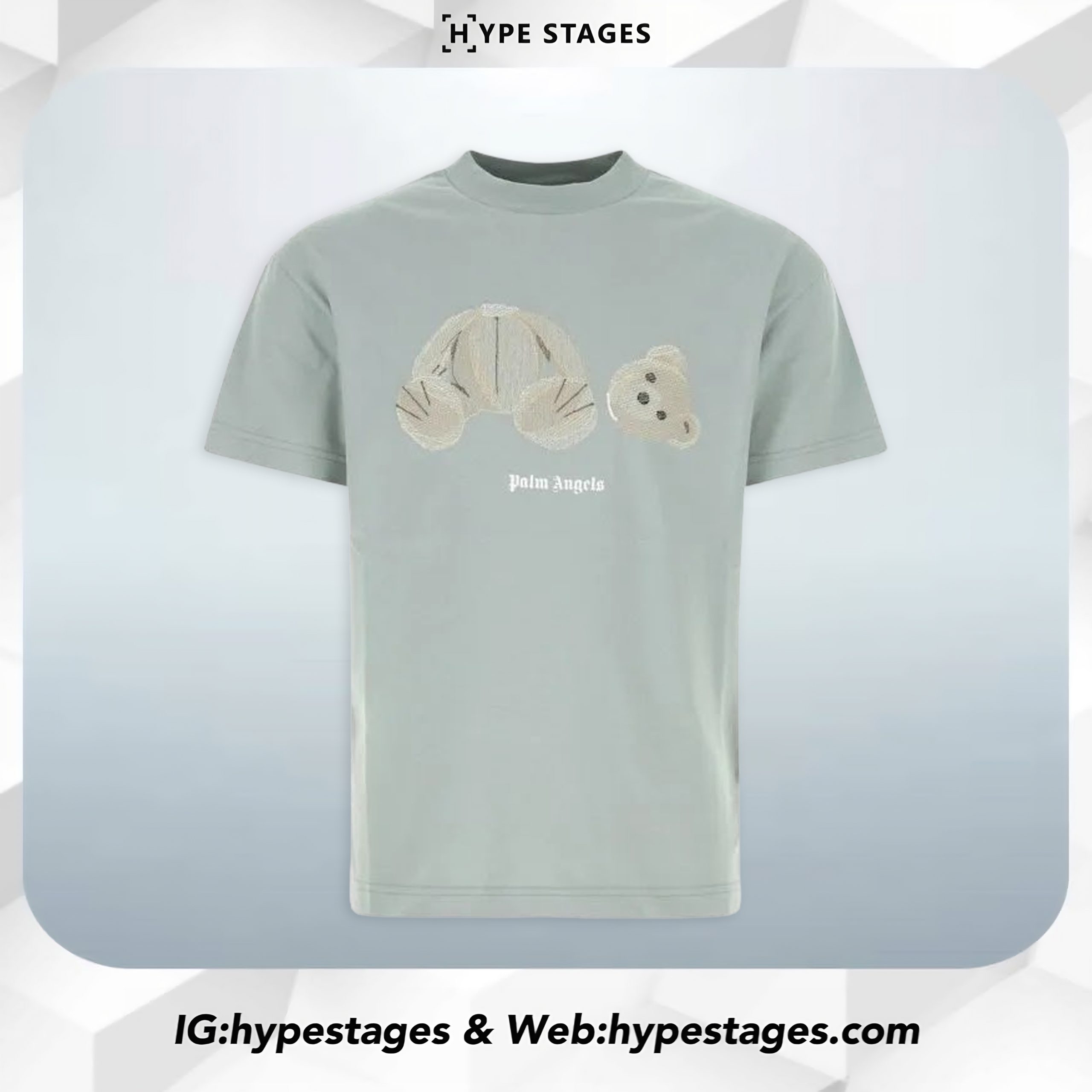 PALM ANGELS KILL THE BEAR EMBROIDERY TEE