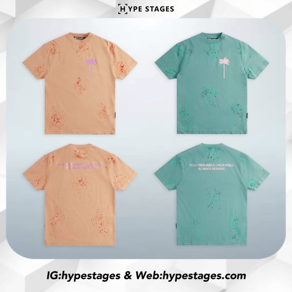 PALM ANGELS PAINTED CLASSIC TEE
