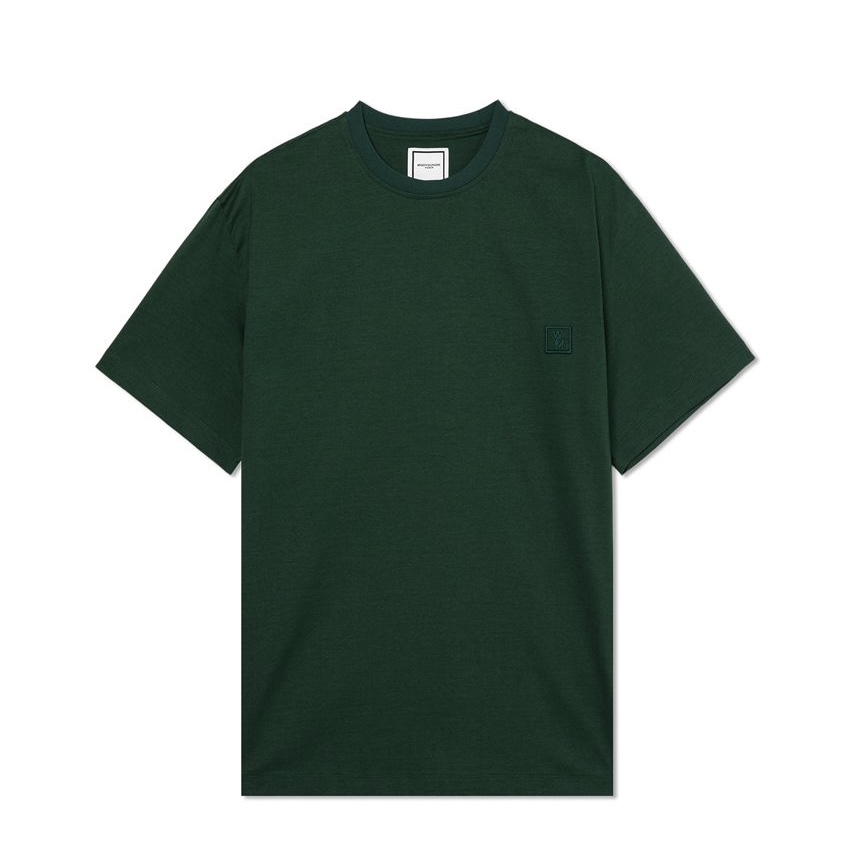 WOOYOUNGMI CROWN BACK LOGO TEE - Image 2