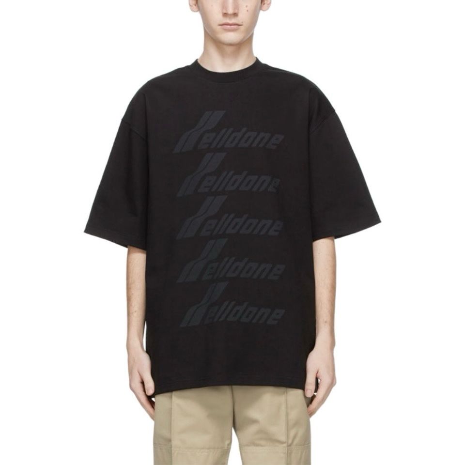 WE11DONE MULTILOGO PRINT TEE - Image 6