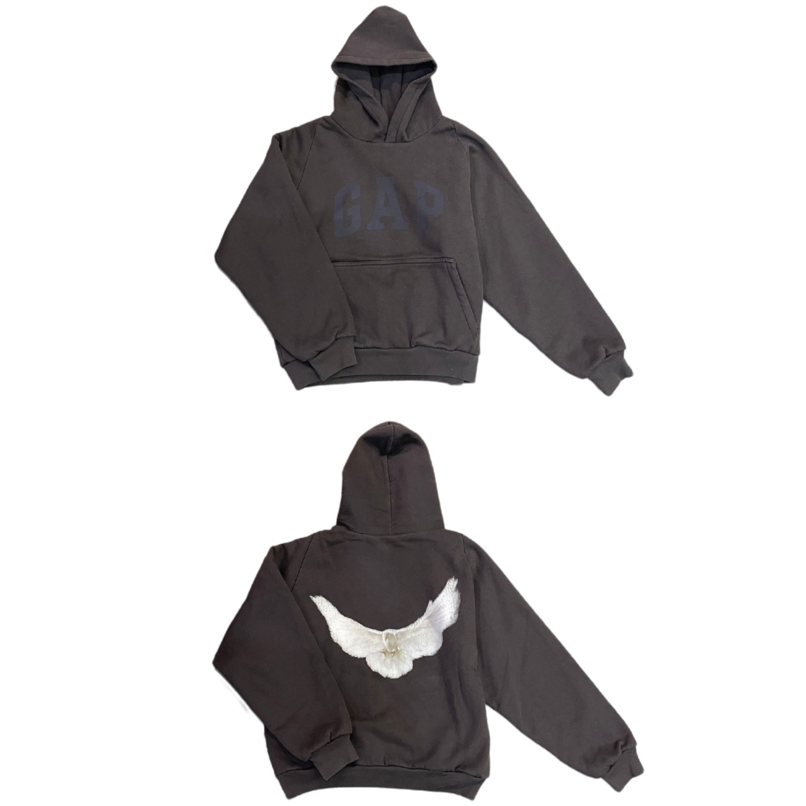 YEEZY X GAP X BALENCIAGA DOVE HOODIE - Image 2