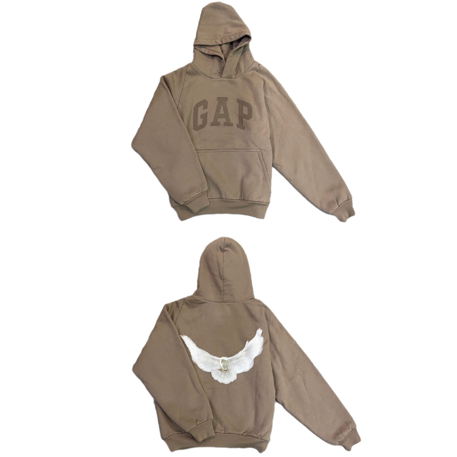 YEEZY X GAP X BALENCIAGA DOVE HOODIE - Image 3