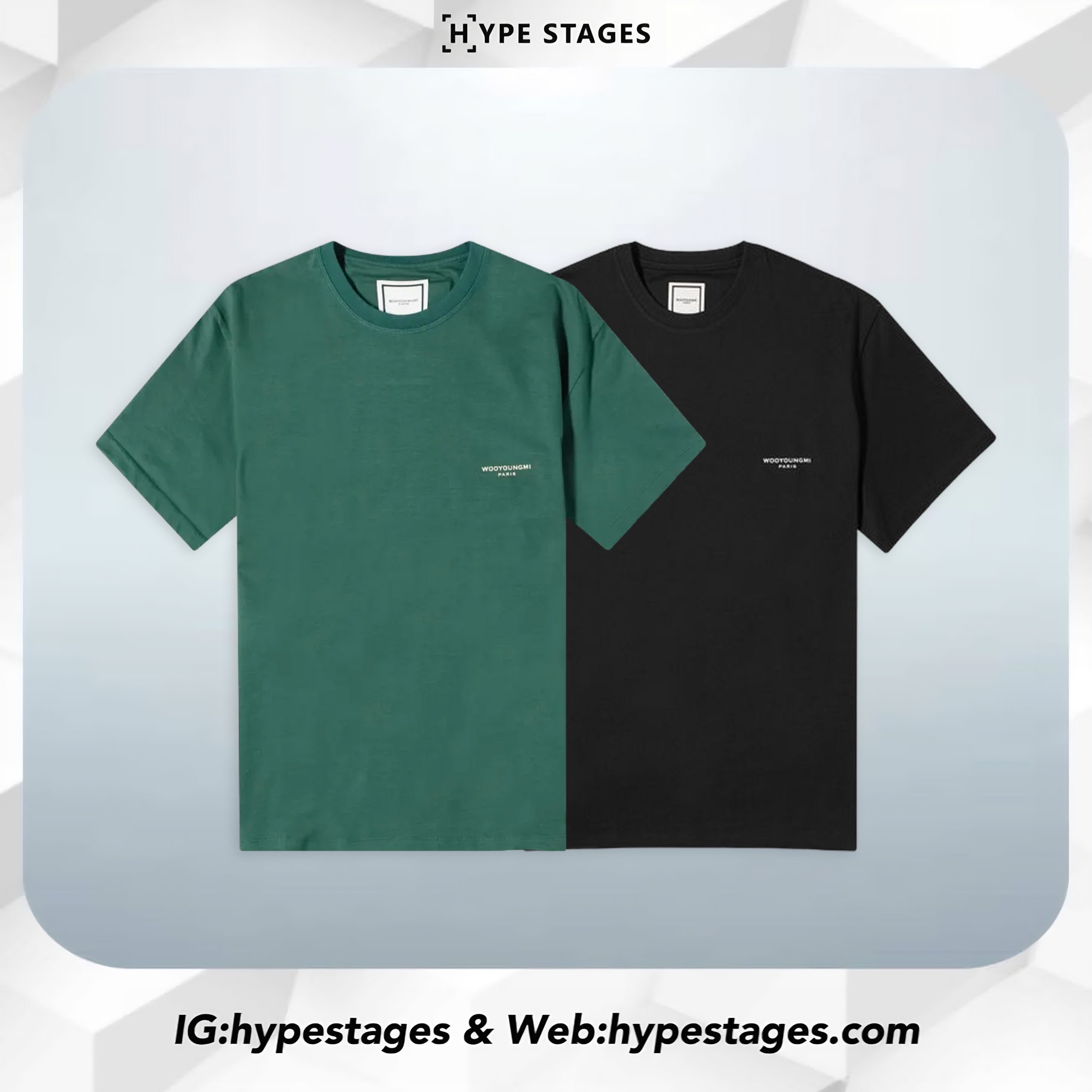 WOOYOUNGMI BOX LOGO TEE
