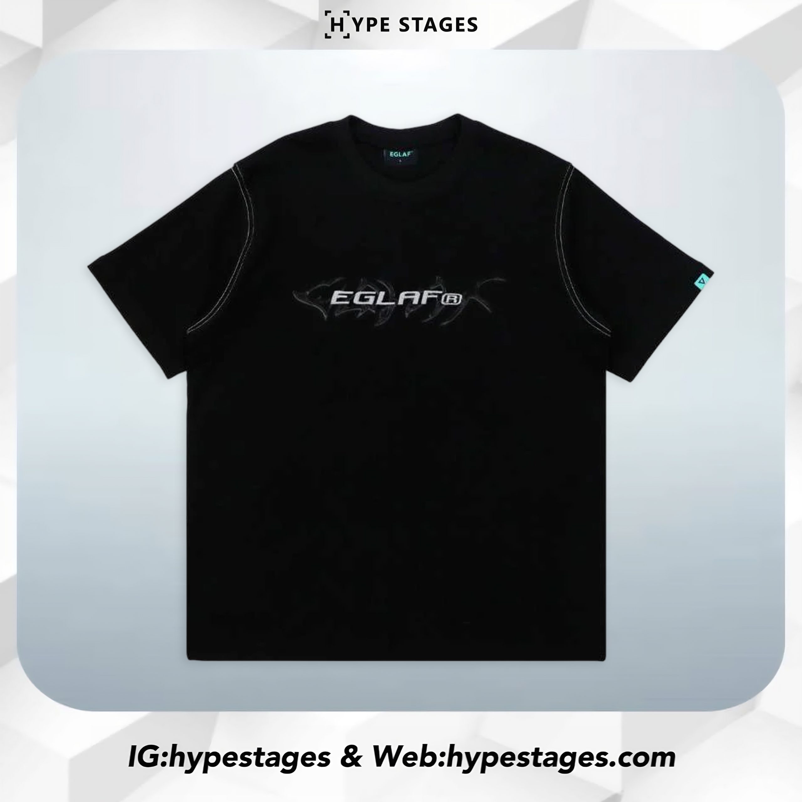 EGLAF FF FRONT LOGO OVERSIZED TEE