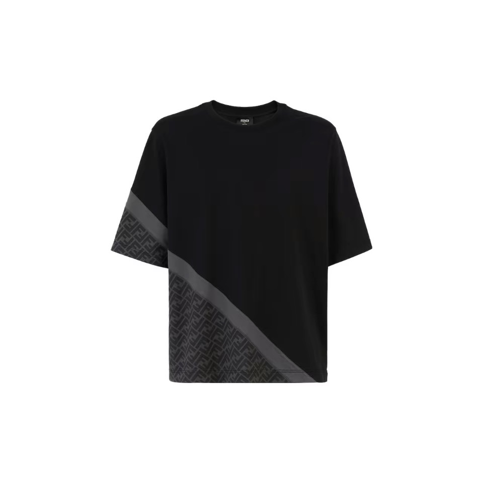 FENDI DIAGONAL LOGO TEE - Image 3