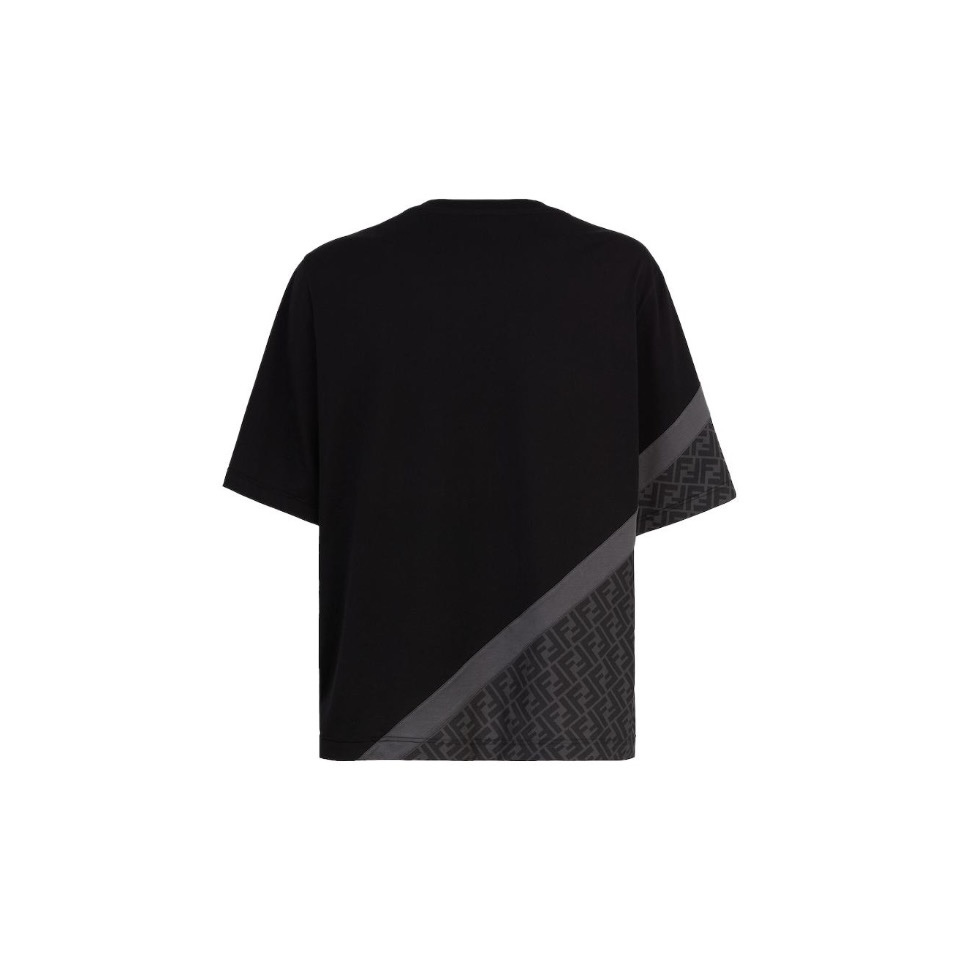 FENDI DIAGONAL LOGO TEE - Image 4