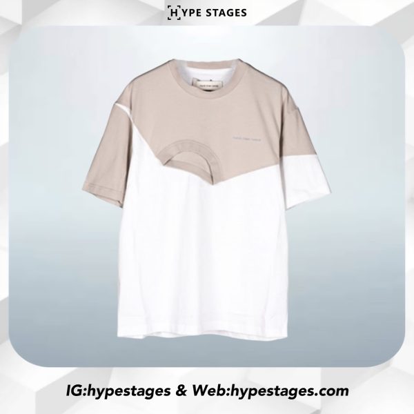 FENGCHENWANG PANELLED COLLAR TEE