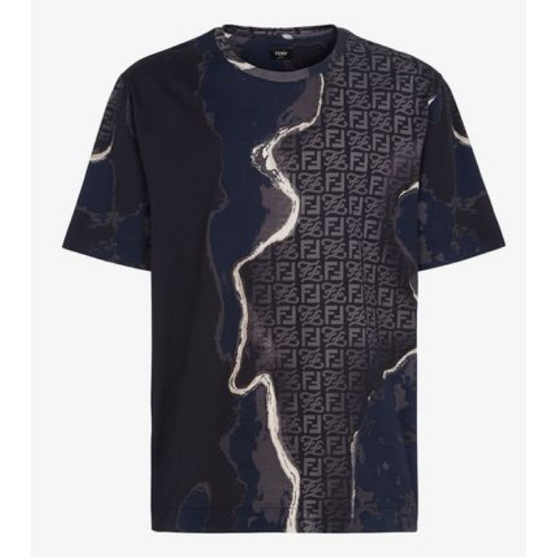 FENDI EARTH GRAPHIC TEE - Image 2
