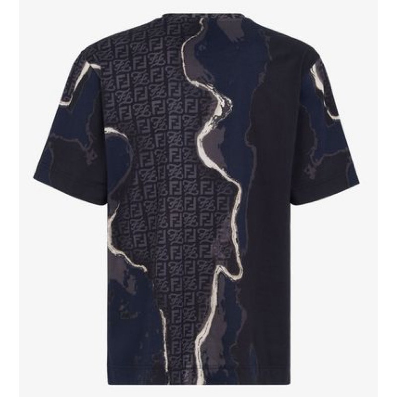 FENDI EARTH GRAPHIC TEE - Image 3