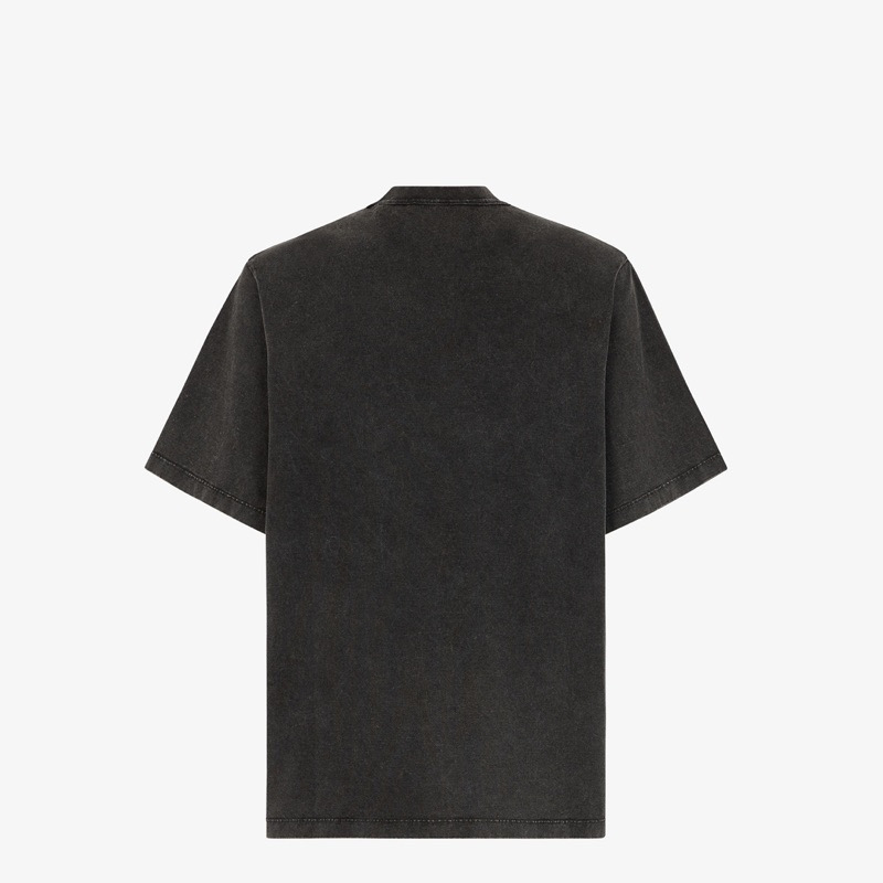 FENDI VINTAGE WASHED MINI LOGO TEE - Image 7