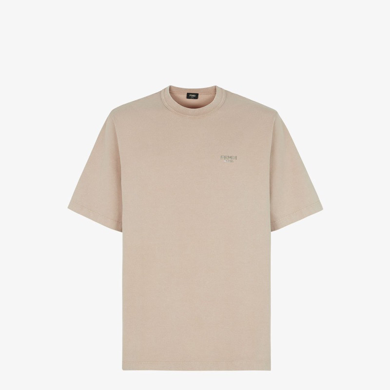FENDI VINTAGE WASHED MINI LOGO TEE - Image 8
