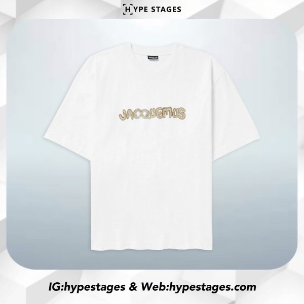JACQUEMUS MACRAME LOGO TEE