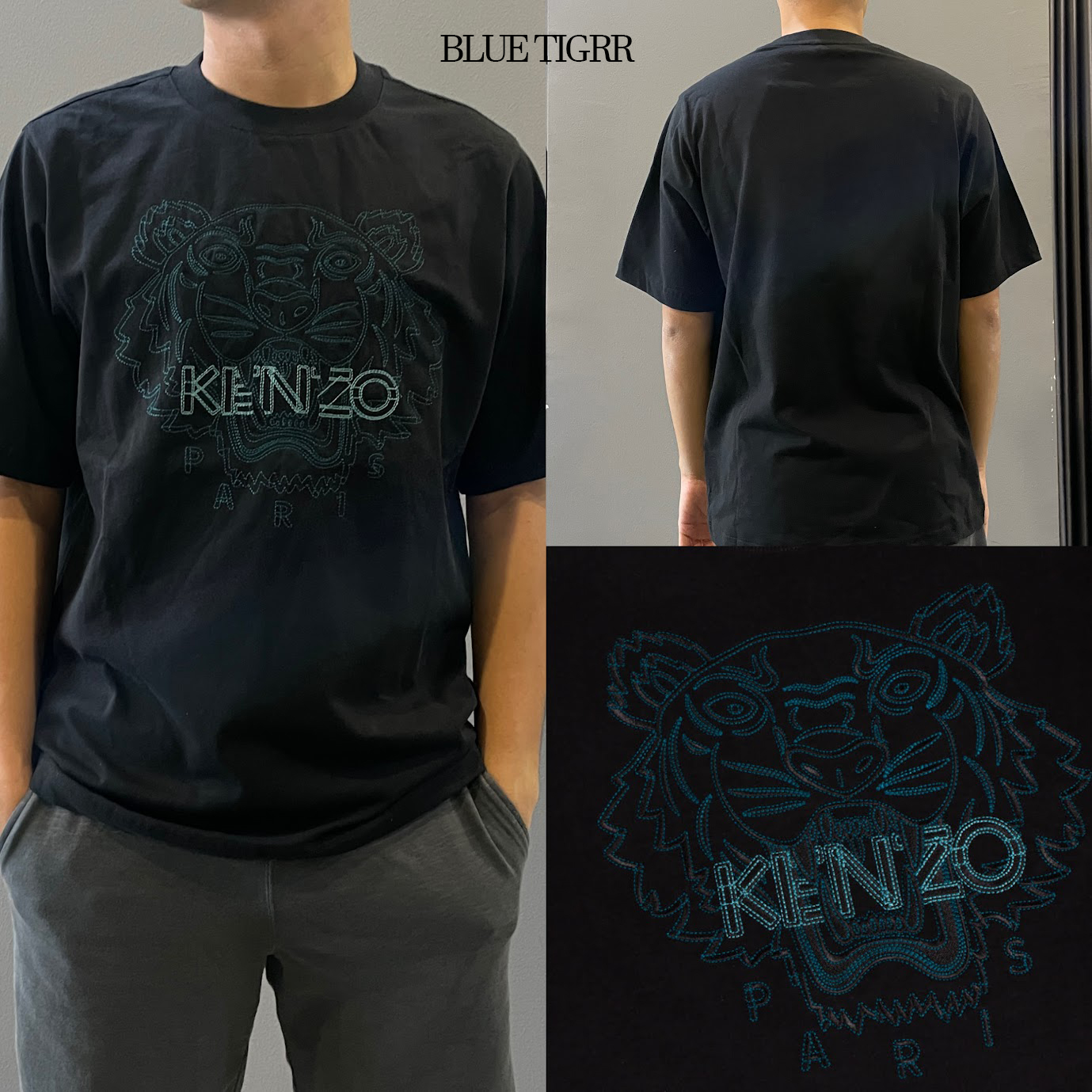 KENZO EMBROIDERY TIGER HEAD TEE - Image 6