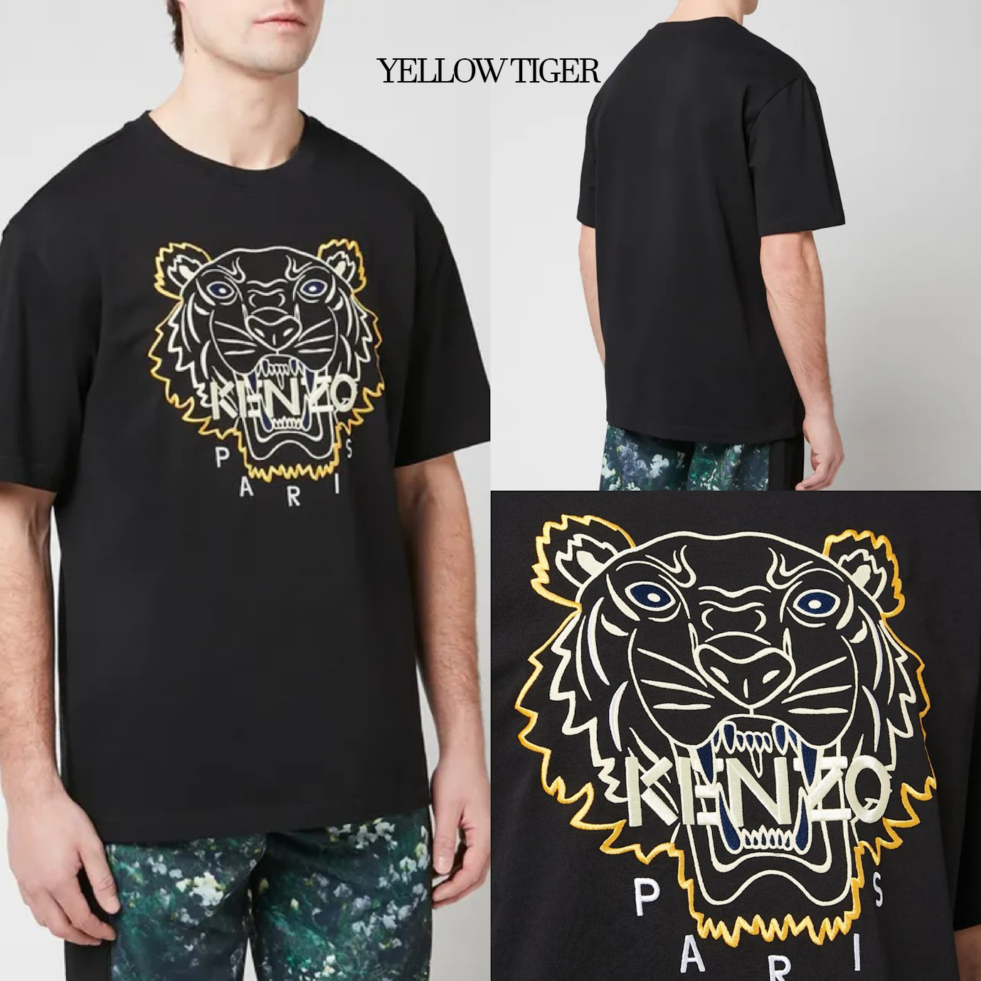 KENZO EMBROIDERY TIGER HEAD TEE - Image 2