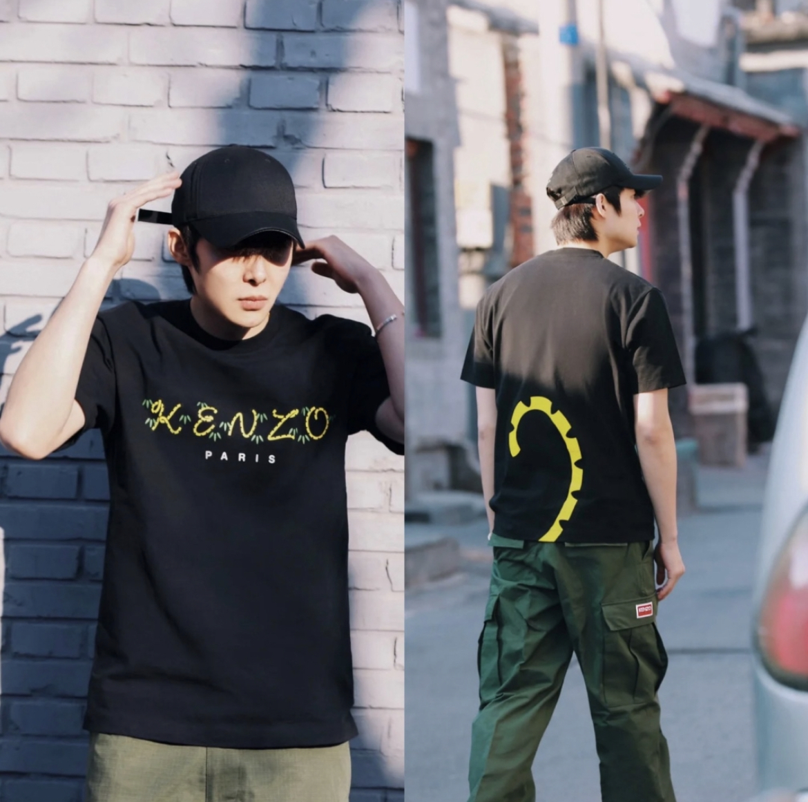 KENZO NIGO LOGO PRINT TEE - Image 3