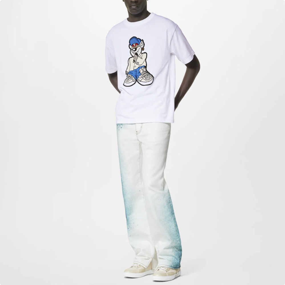 LV GRAPHIC KITWEAR TEE - Image 2