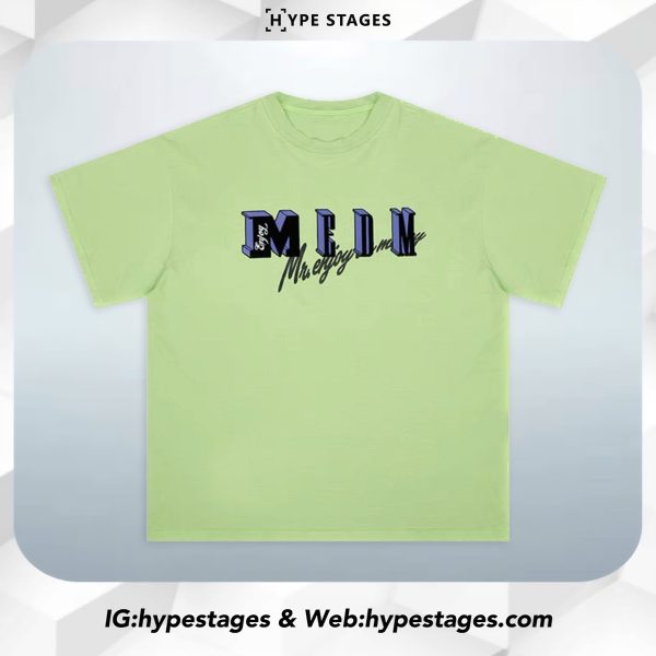 MEDM FRONT FLOCKING LOGO TEE