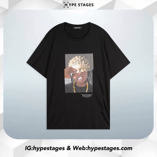 NEIL BARRETT STATUE GRAPHIC TEE