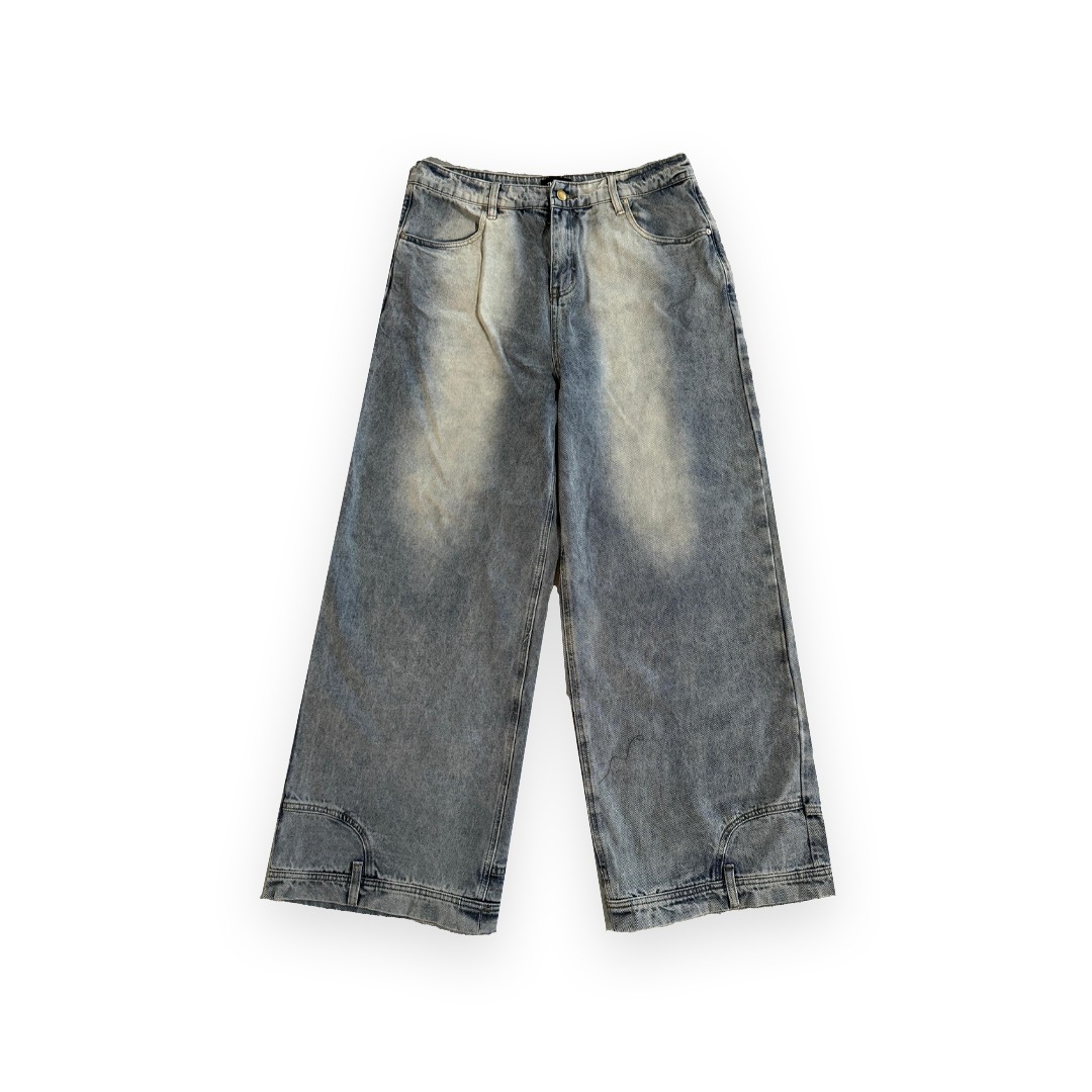 THE 3% UPSIDE DOWN WASHED JEANS - Image 2