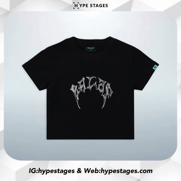 EGLAF RC EMBROIDERY LOGO CROP TOP