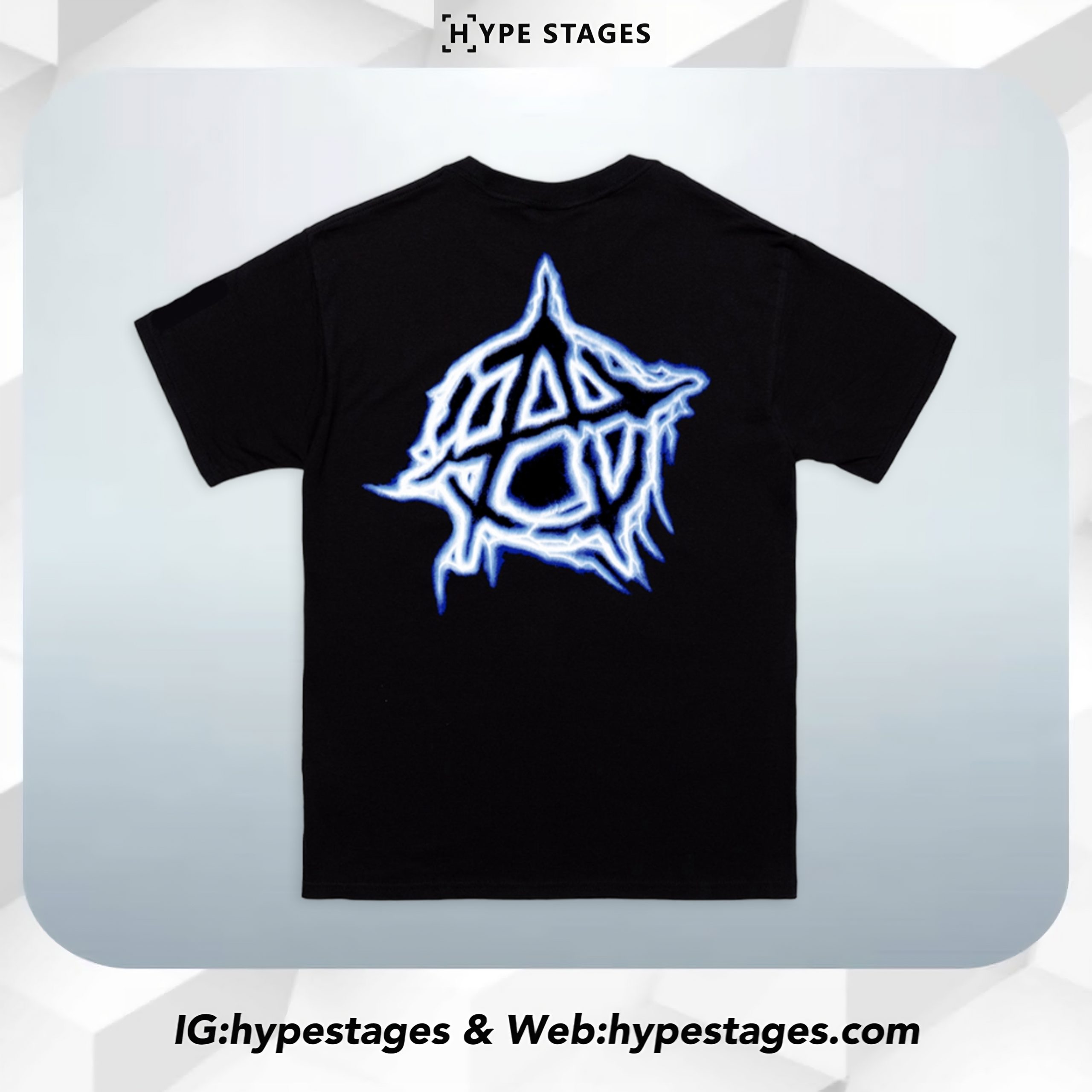 REVENGE LOGO LIGHTNING TEE