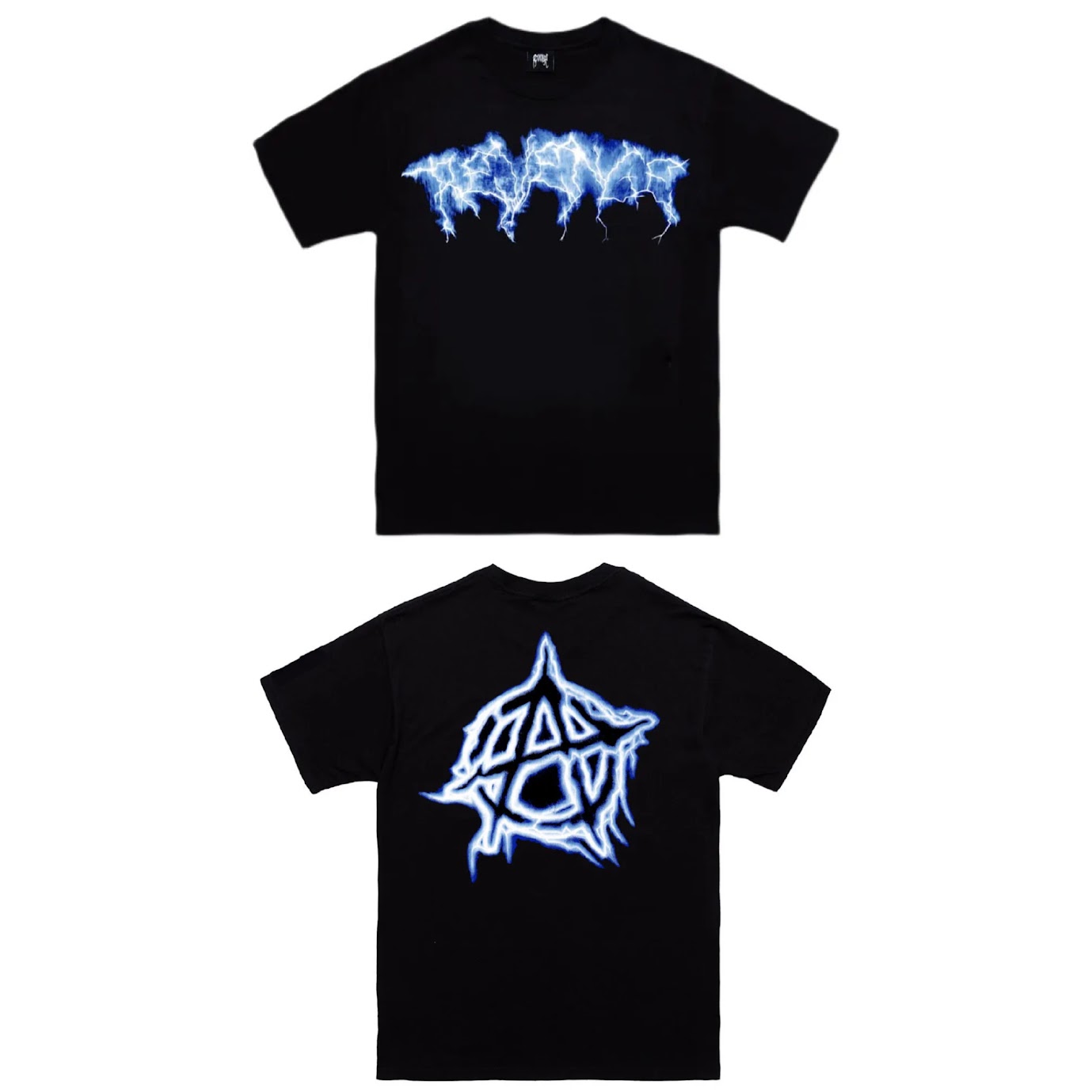 REVENGE LOGO LIGHTNING TEE - Image 2