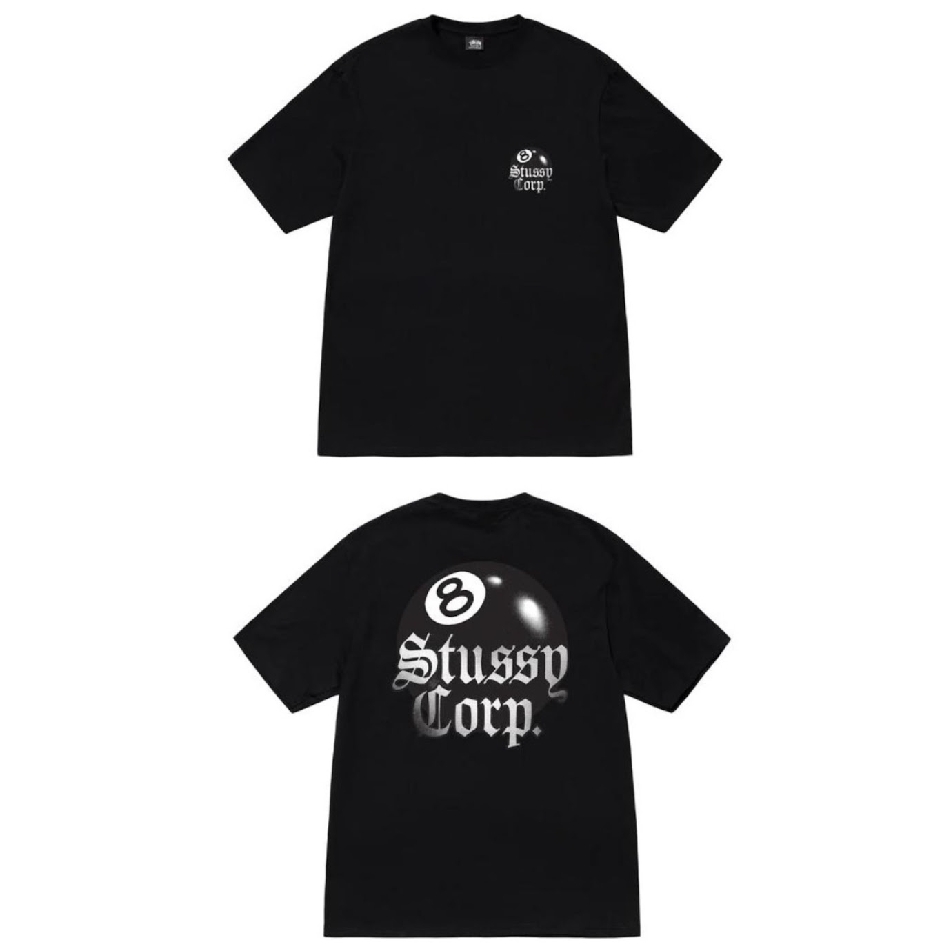 STUSSY 8 BALL CORP TEE - Image 5
