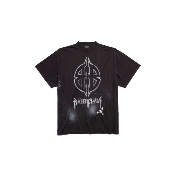 BALENCIAGA  METAL BB STENCIL TEE - Image 5