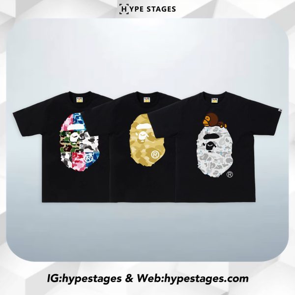 BAPE SS24 BIG HEAD TEE