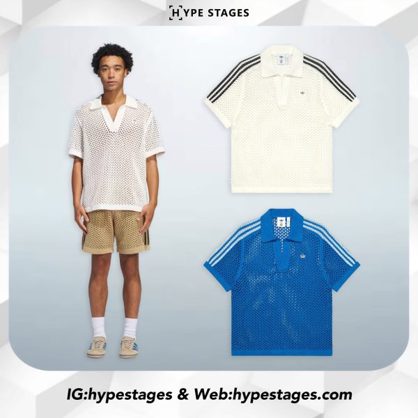 CLOT X ADIDAS CROCHET POLO