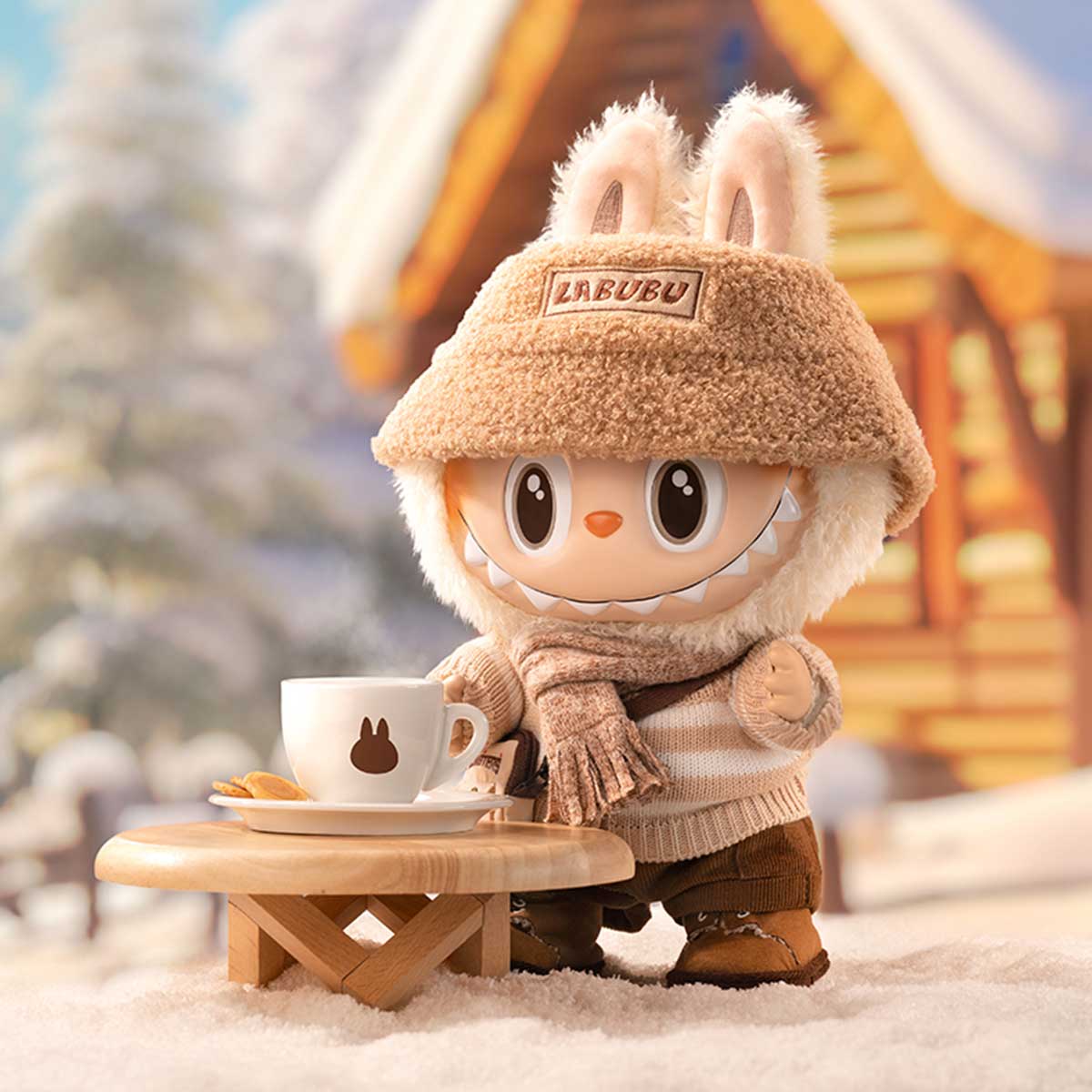 labubu DRESS BE LATTE ぬいぐるみ LABUBU THE MONSTERS DRESS BE LATTE – PRE ORDER - Hypestages KL