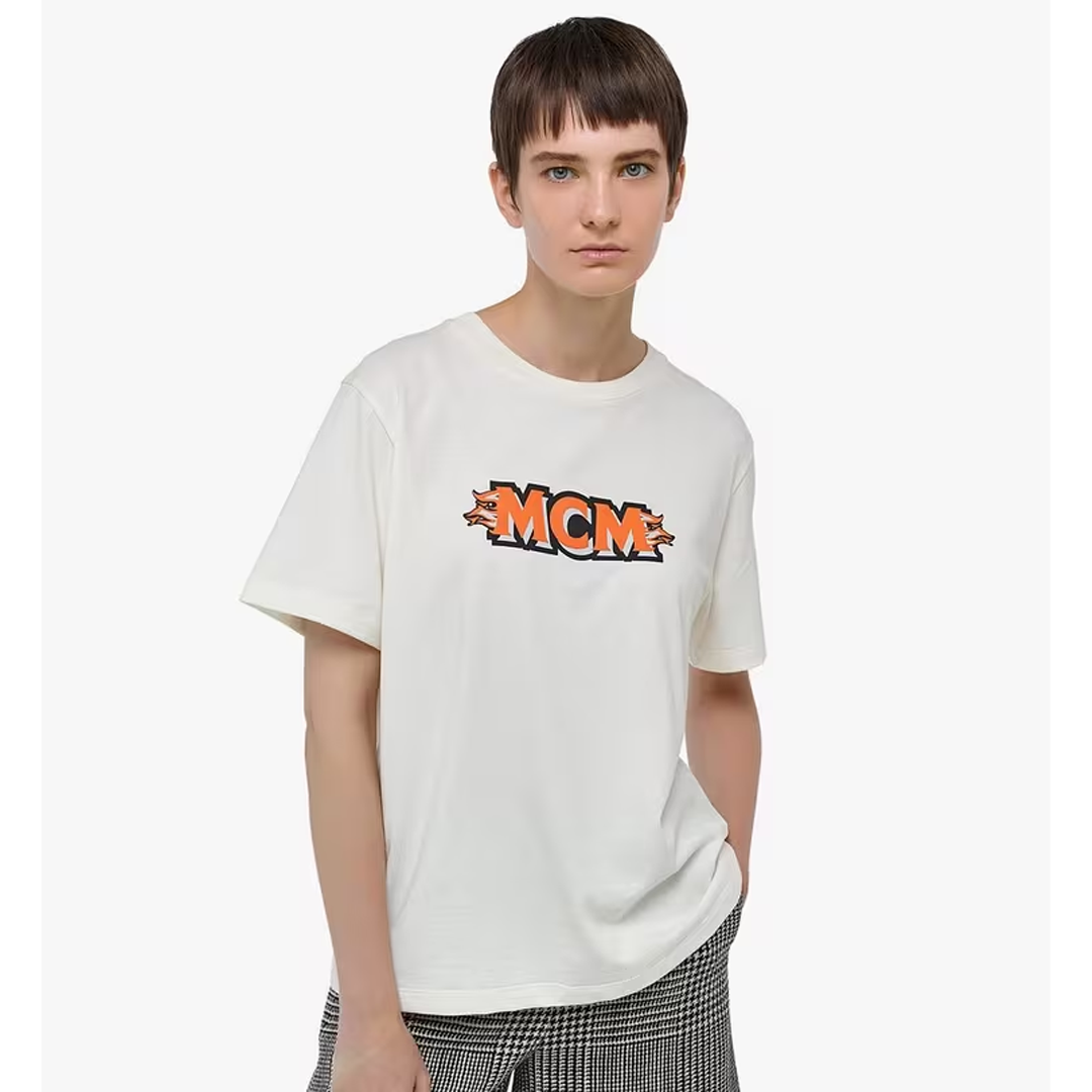 MCM FRONT LOGO PRINT TEE - Image 3