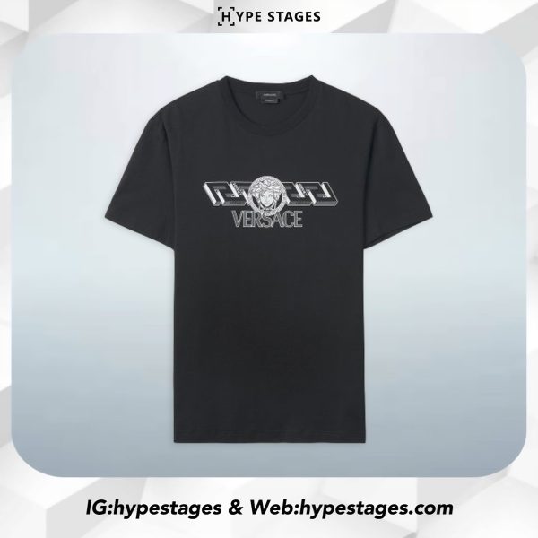 VERSACE GRECA PRINT TEE
