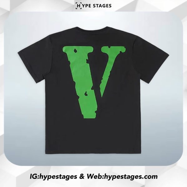 VLONE GREEN LOGO TEE