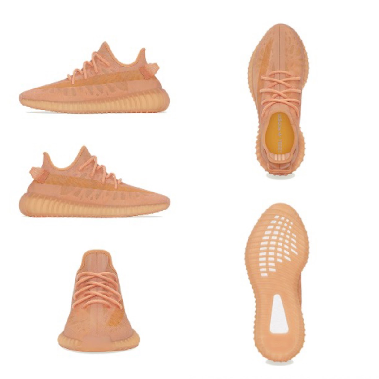 YEEZY 350 MONOCLAY (GW2870) - Image 6