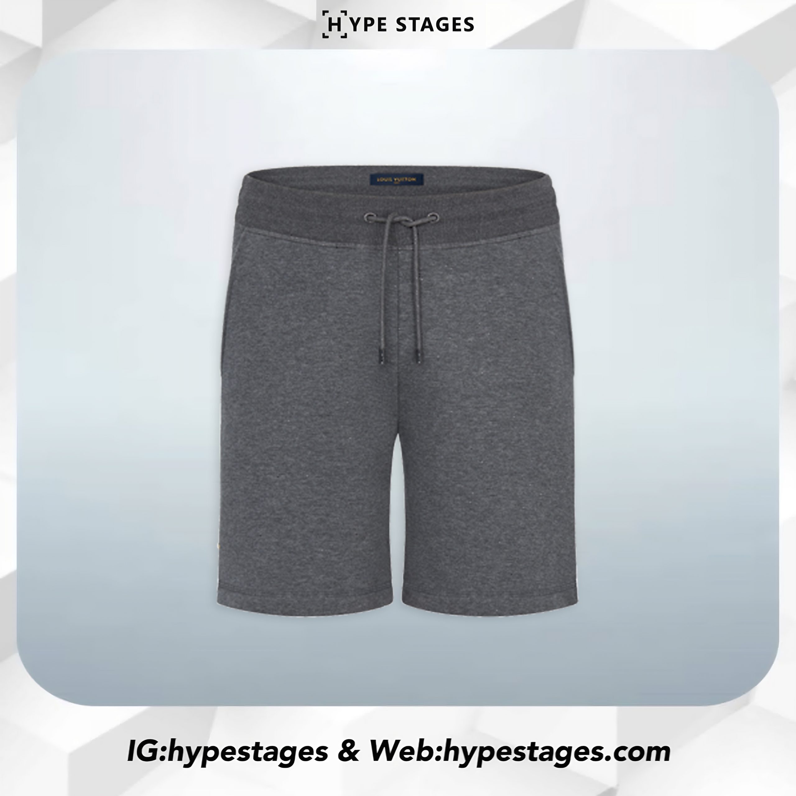 LV DOUBLE FACE TRAVEL SHORTS