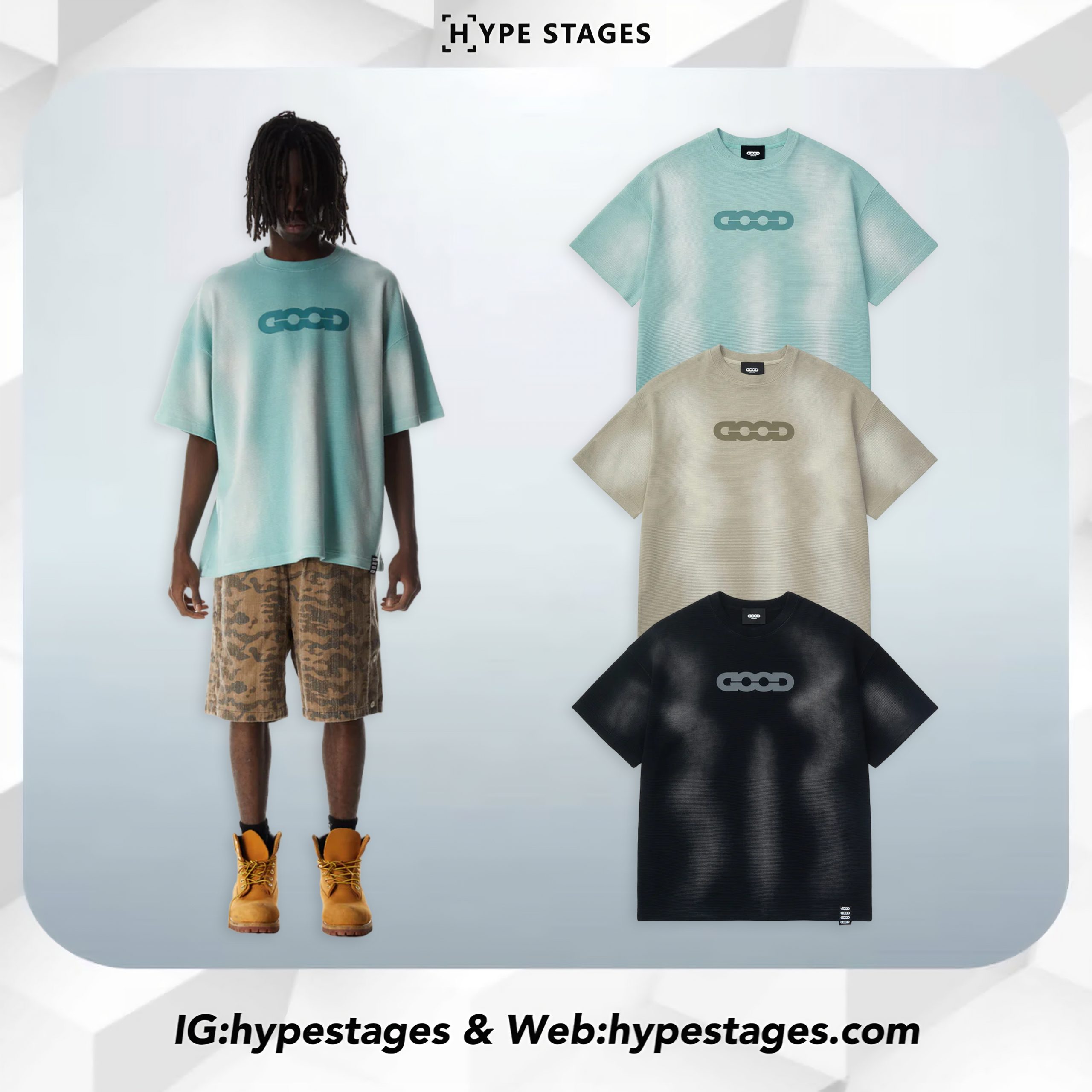 GOODBRAND WASHED DYE TEE