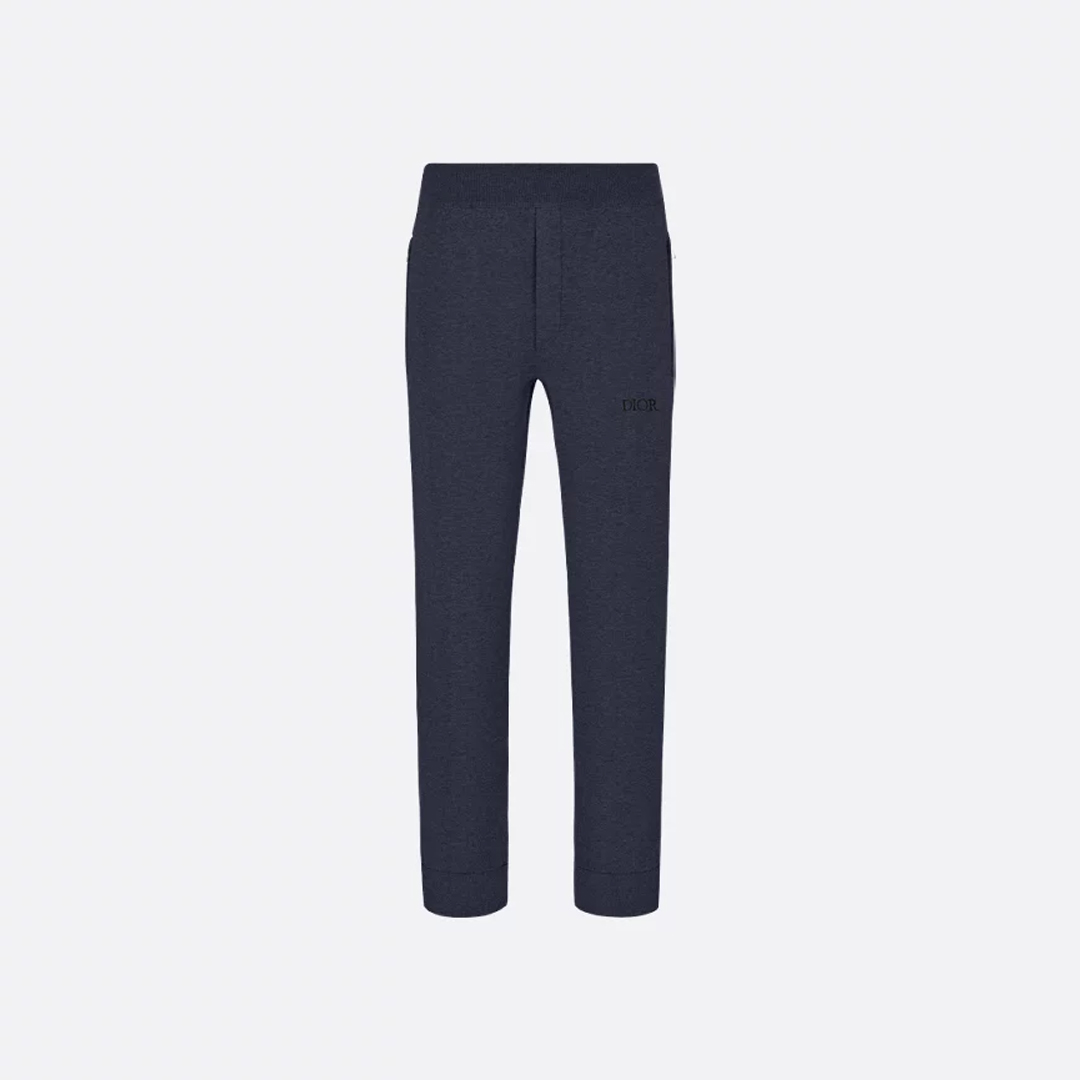 DIOR NAVY BLUE TRACK PANTS - Image 2