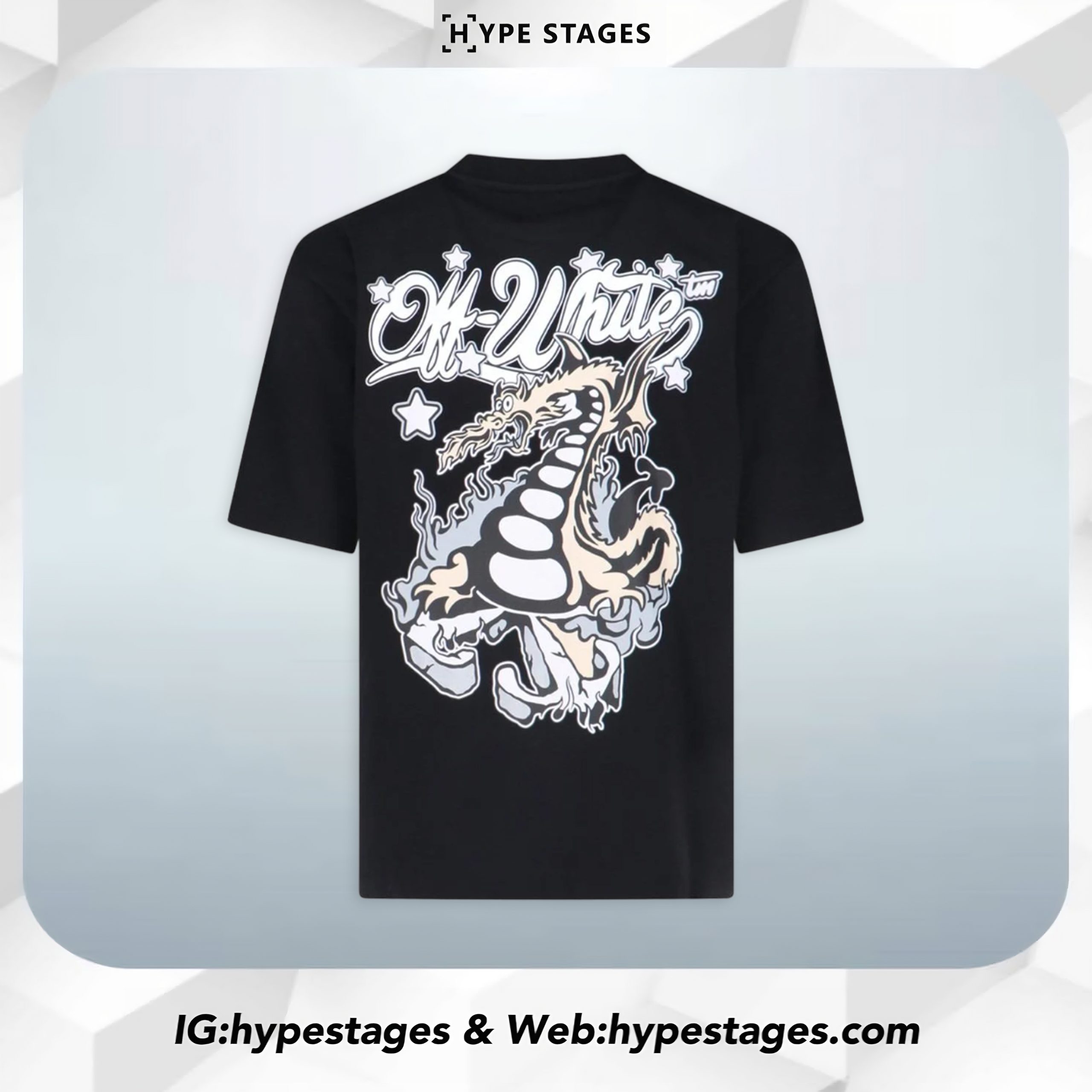 OFFWHITE DRAGON SKATE TEE