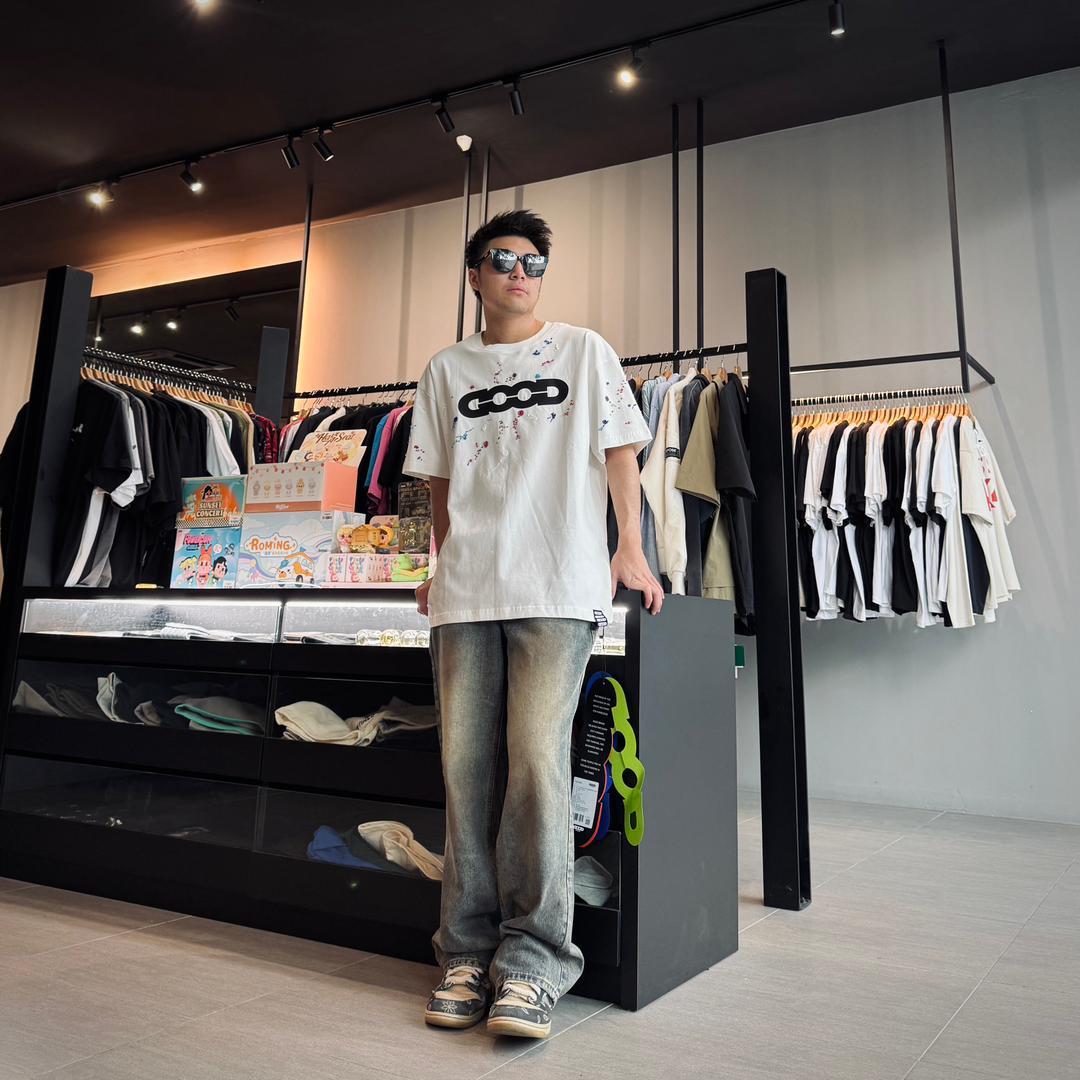 GOODBRAND EMBROIDERY SPLASH TEE - Image 2