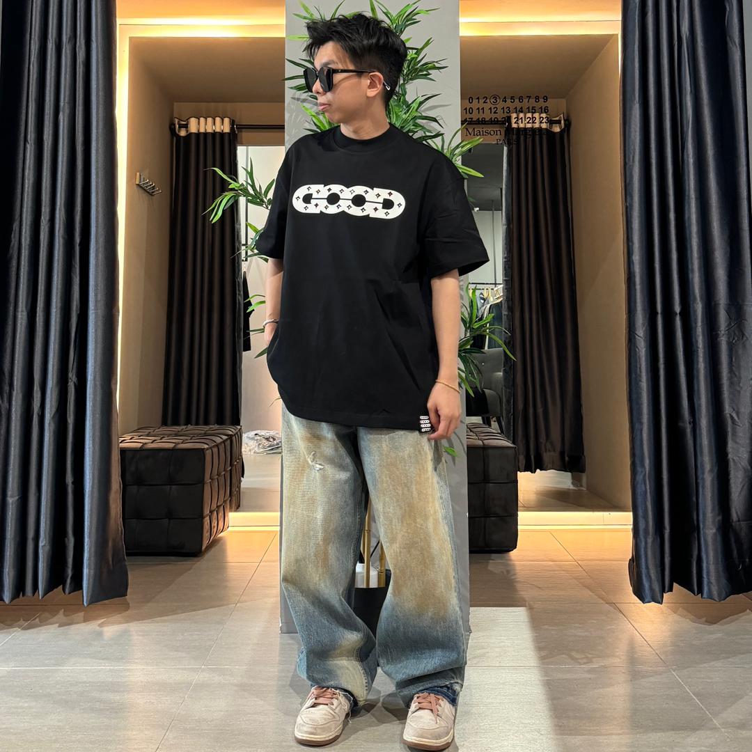 GOODBRAND SMALL RAINBOW DIAMOND TEE - Image 2
