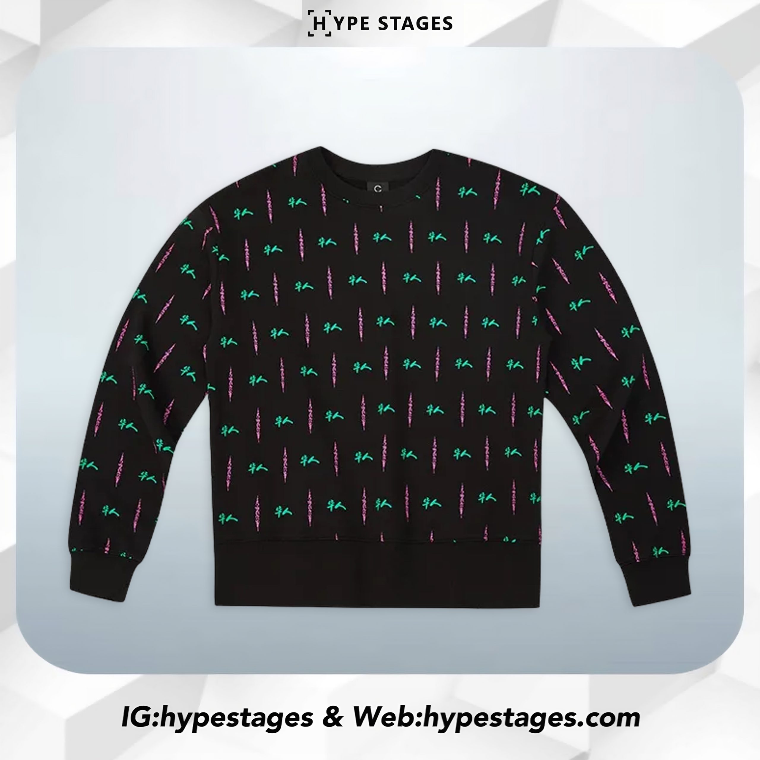 CLOT CHINESE MONOGRAM SWEATER